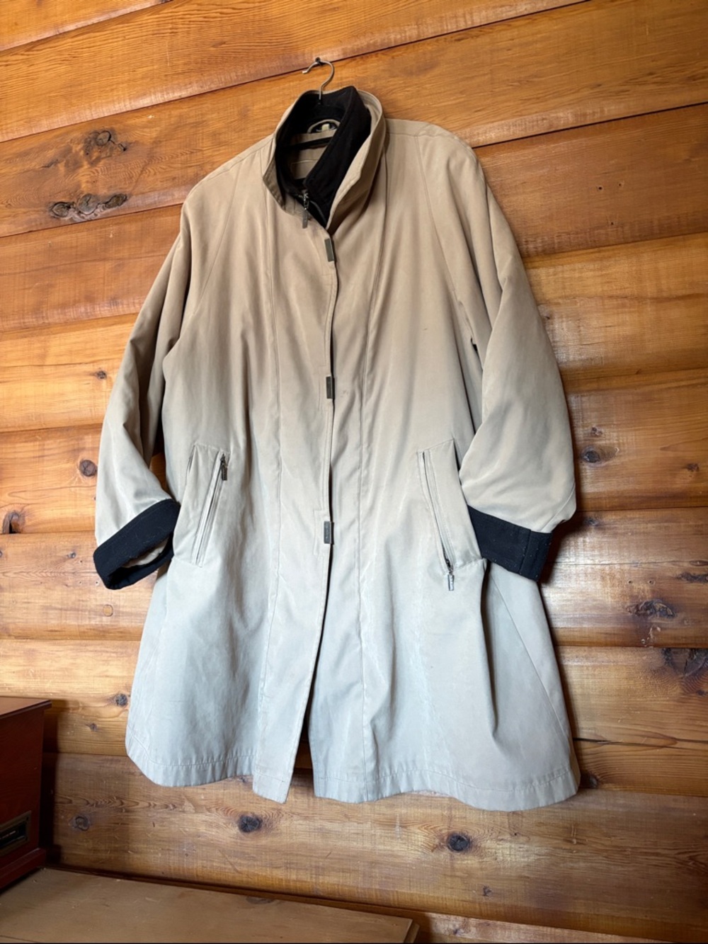 1990’s Junge 46 Beige Long Jacket